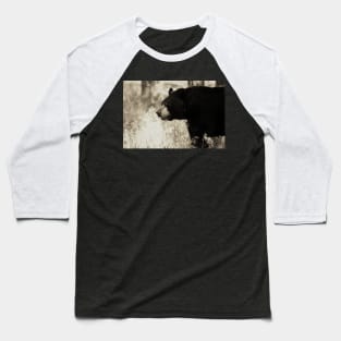 Bear Walking in Sepia - Arizona Baseball T-Shirt